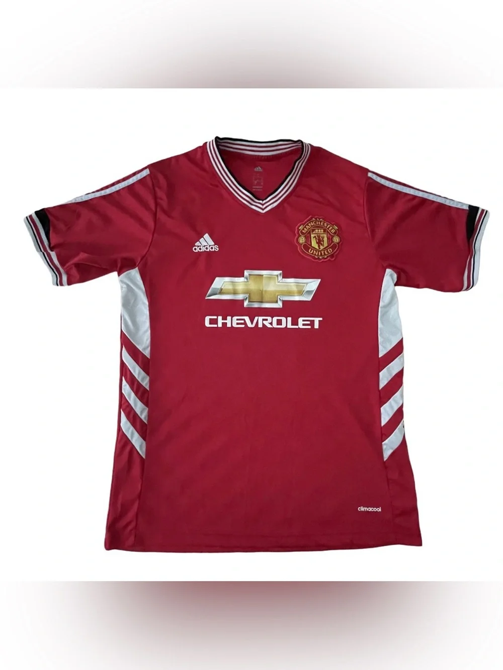 adidas Manchester United Carrick #16 Soccer Jersey & Shorts Set Men’s Size L